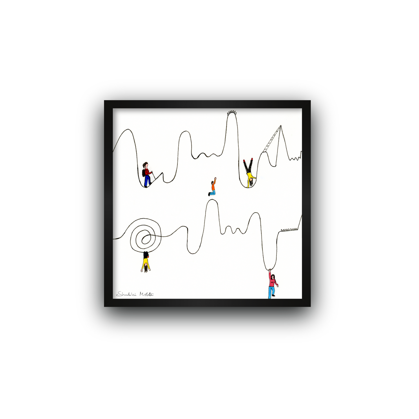 "Life's Rollercoaster: Navigating the Ups and Downs with Resilience"