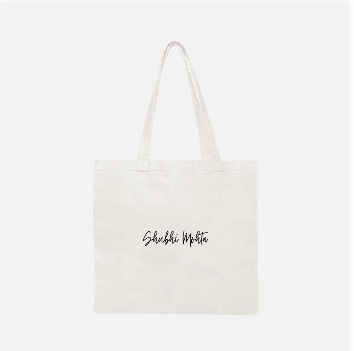 Tote bag perfect for any occasion. Unique artwork printed on one side.